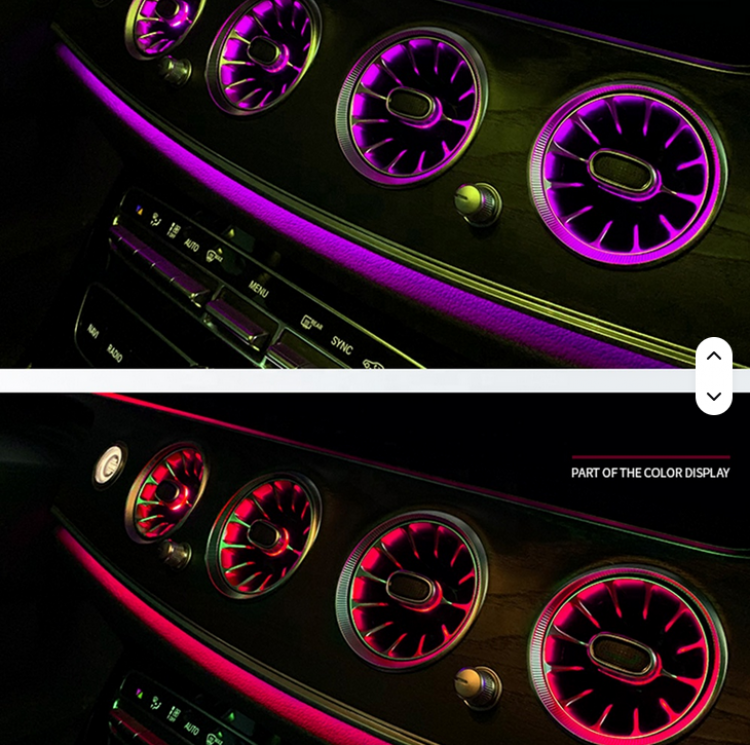 Mercedes E-Klasse W213 Ambientebeleuchtung Set 7-teilig (2016–2023)